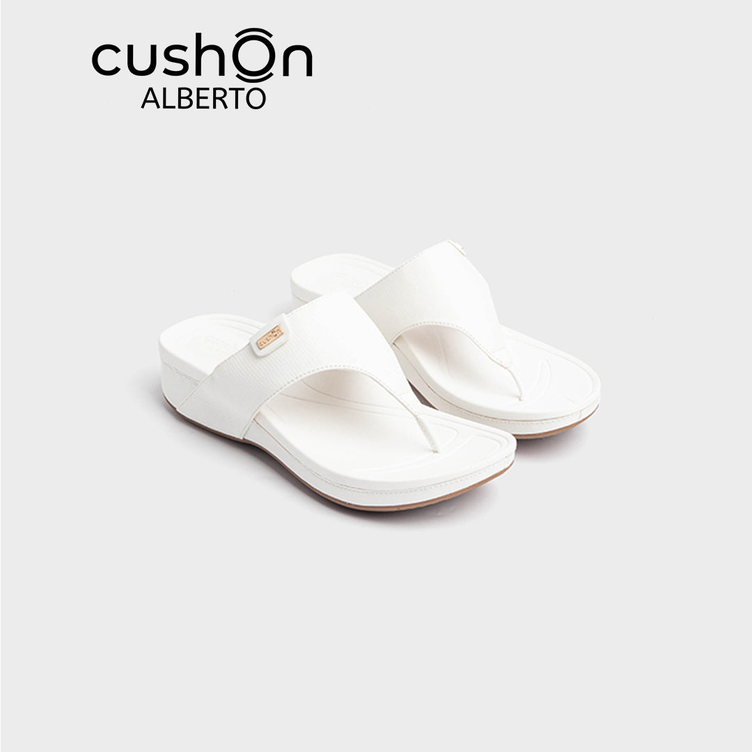 alberto cushOn Women's Barbara Wedge Sandals