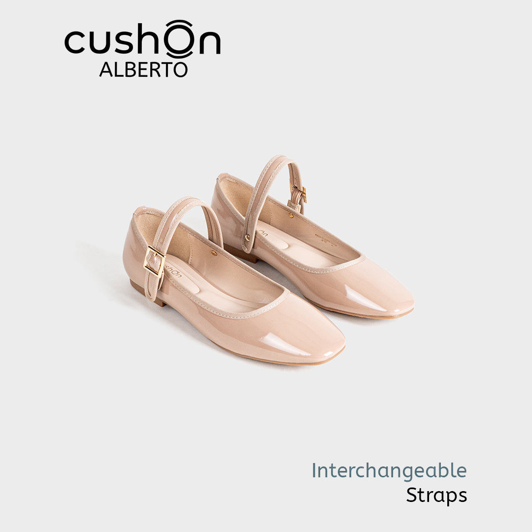 alberto cushOn Women's Elisse Ballet Flat