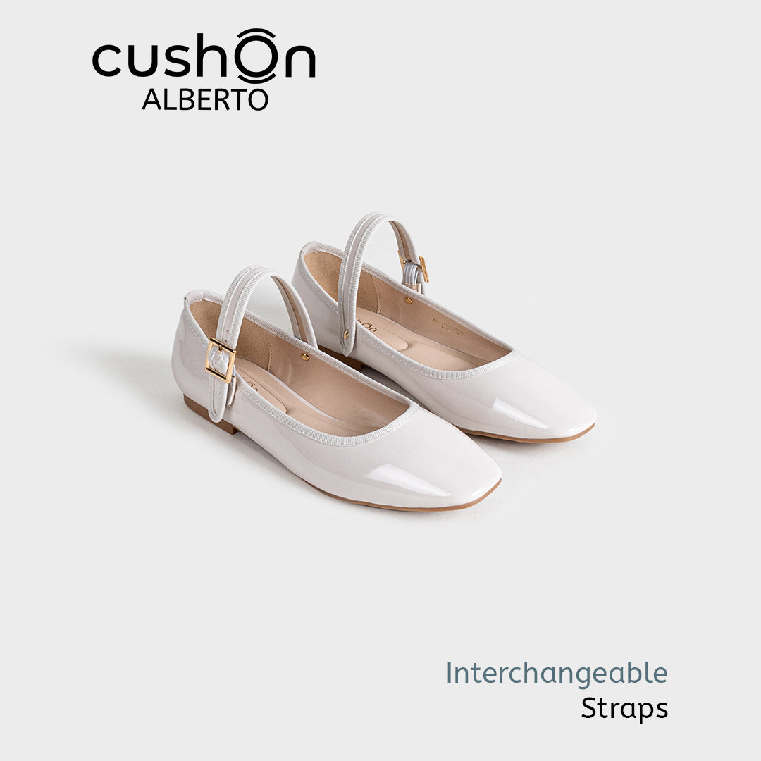 alberto cushOn Women's Elisse Ballet Flat