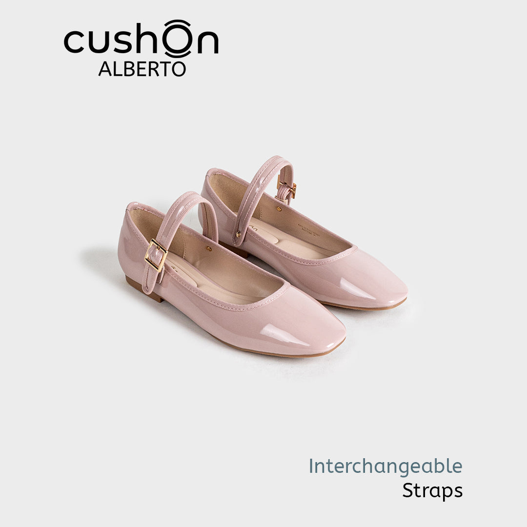 alberto cushOn Women's Elisse Ballet Flat