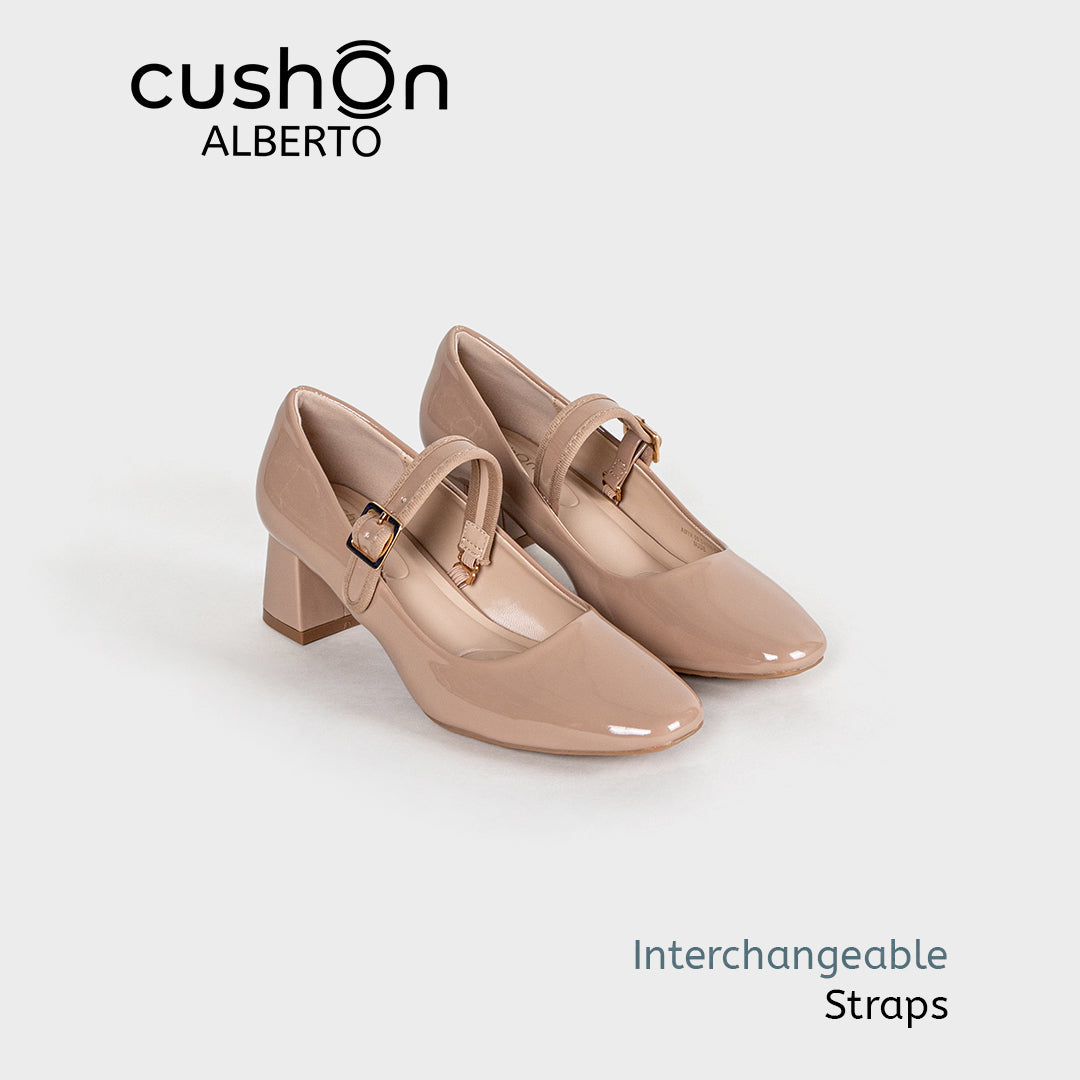 Alberto CushOn Women's Eunice Mid Heel Pumps