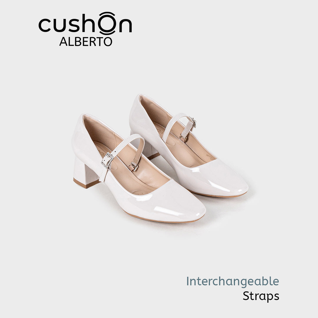 Alberto CushOn Women's Eunice Mid Heel Pumps