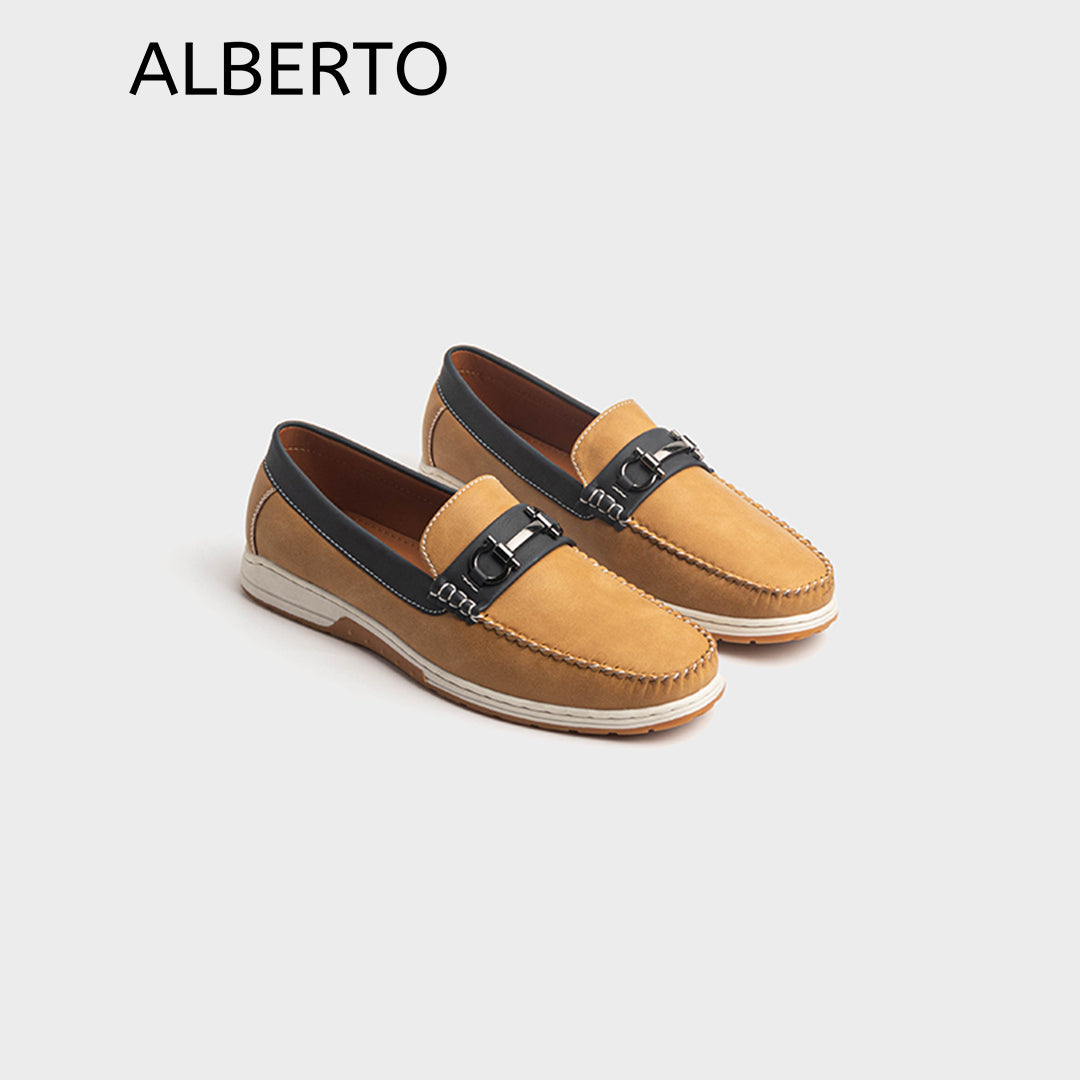 alberto Men's Finley Slip-On Moccasins