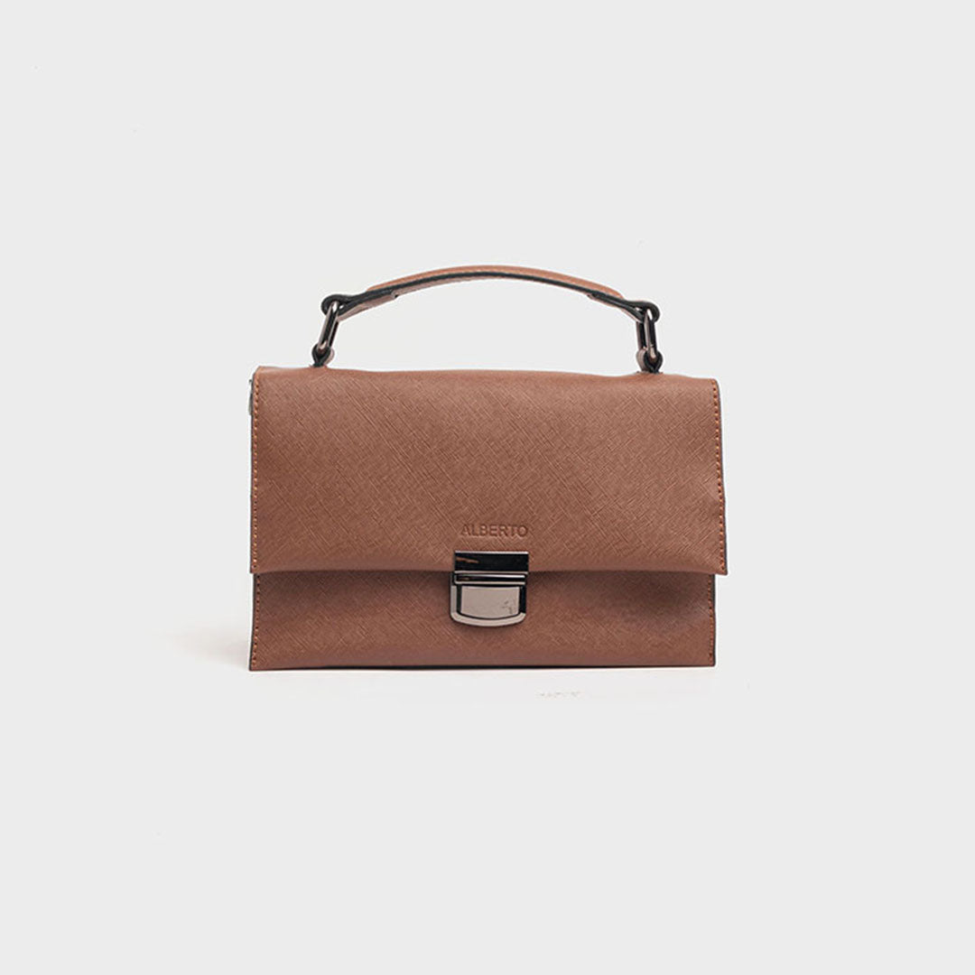 Alberto Men's Prisma Matt Crossbody Bag