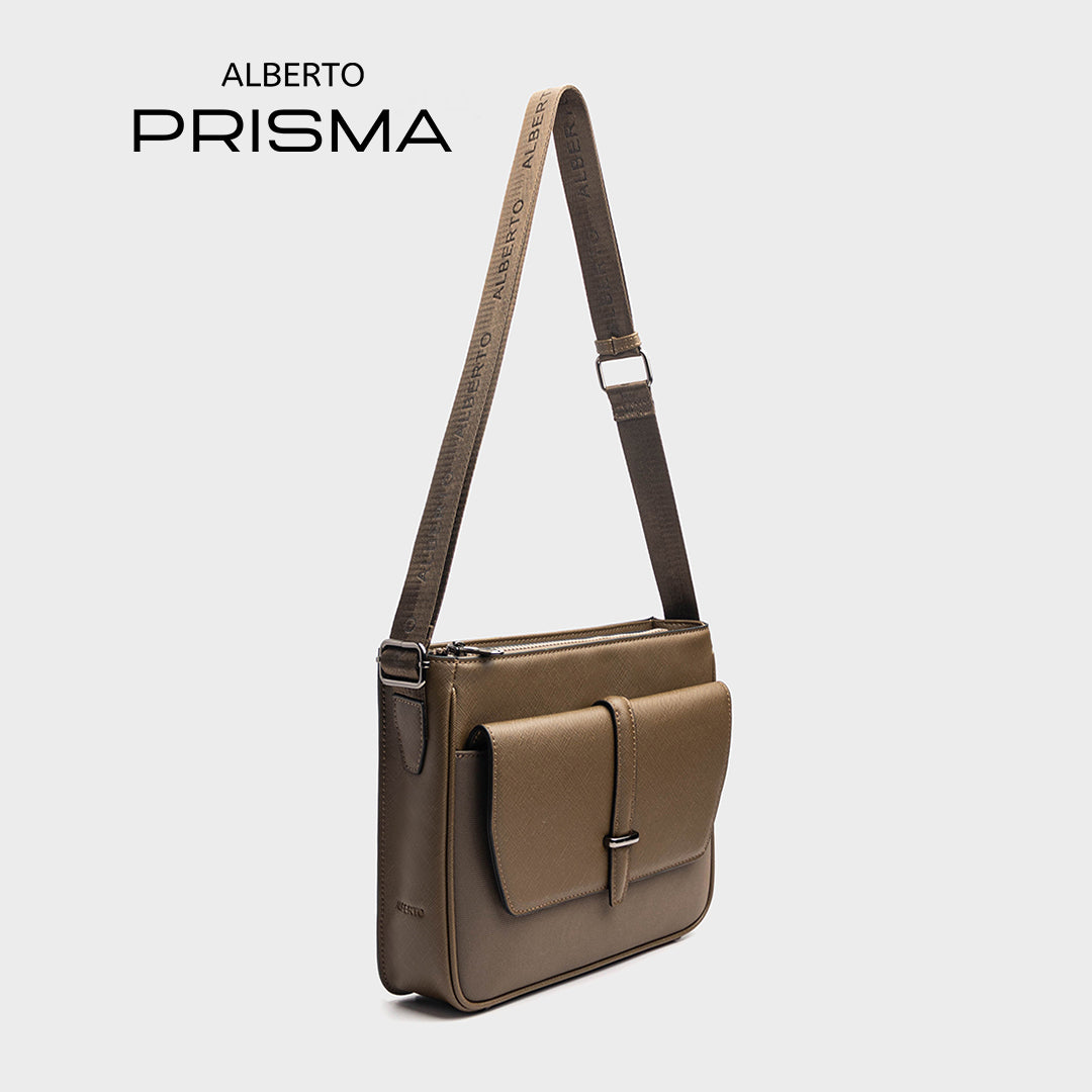 alberto Men's Prisma Ruine Crossbody Bag