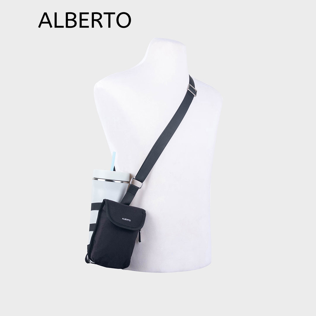 alberto Unisex Damon Crossbody Bag