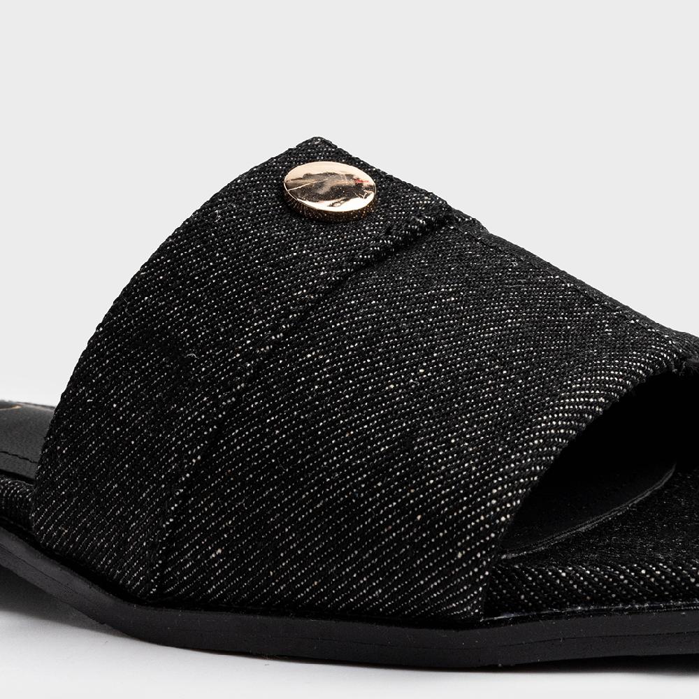 Alberto Women's Brynly Denim Flat Sandals