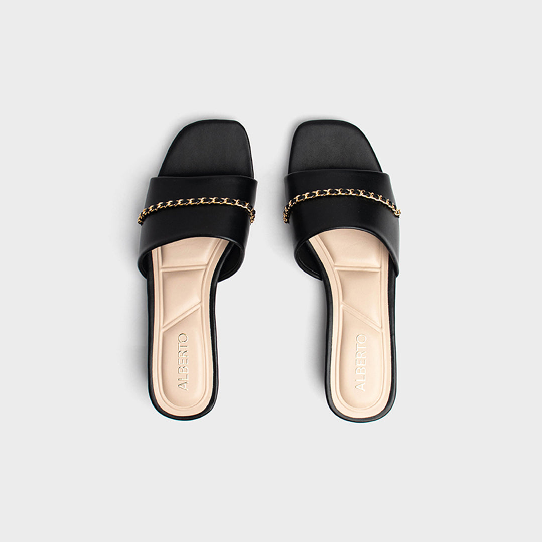 Alberto Women's Chase Chain Heeled Sandals