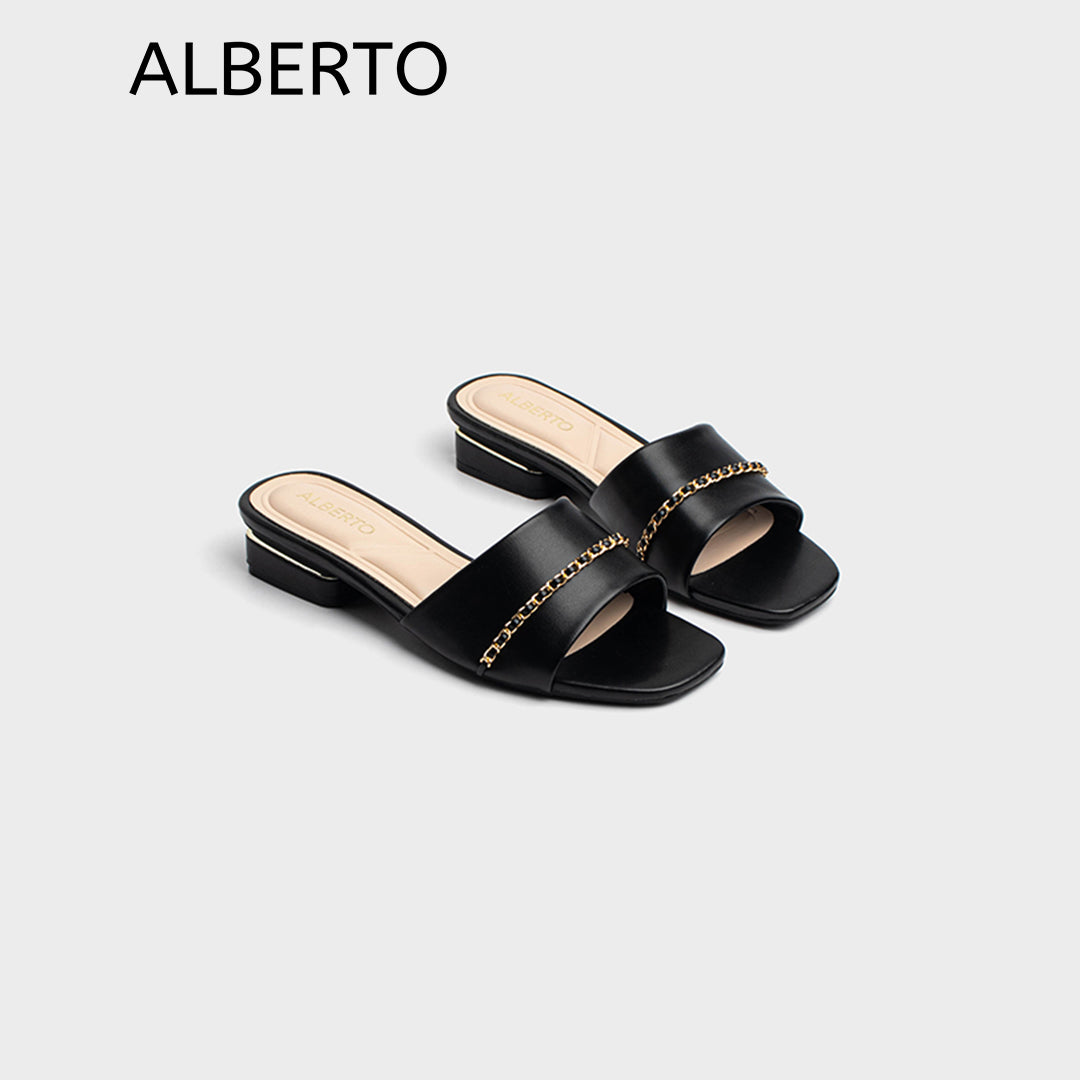 alberto Women's Chase Chain Heeled Sandals