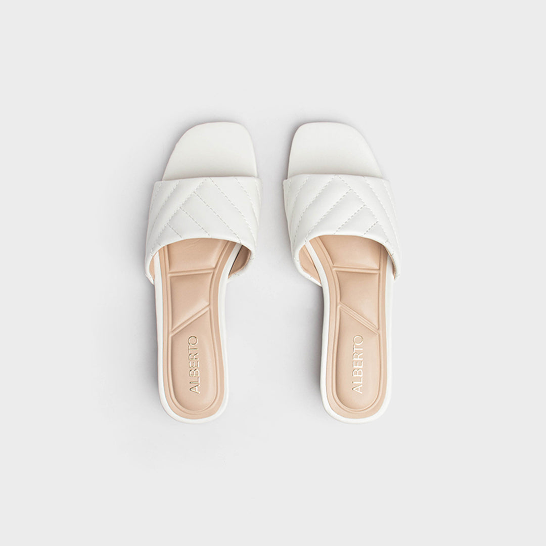 Alberto Women's Chase Quilt Heeled Sandals