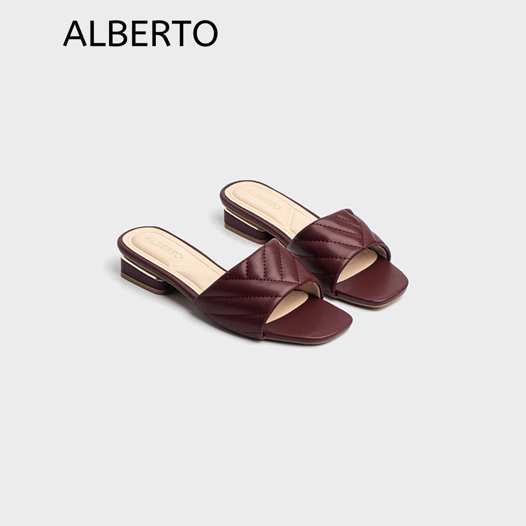 alberto Women's Chase Quilt Heeled Sandals