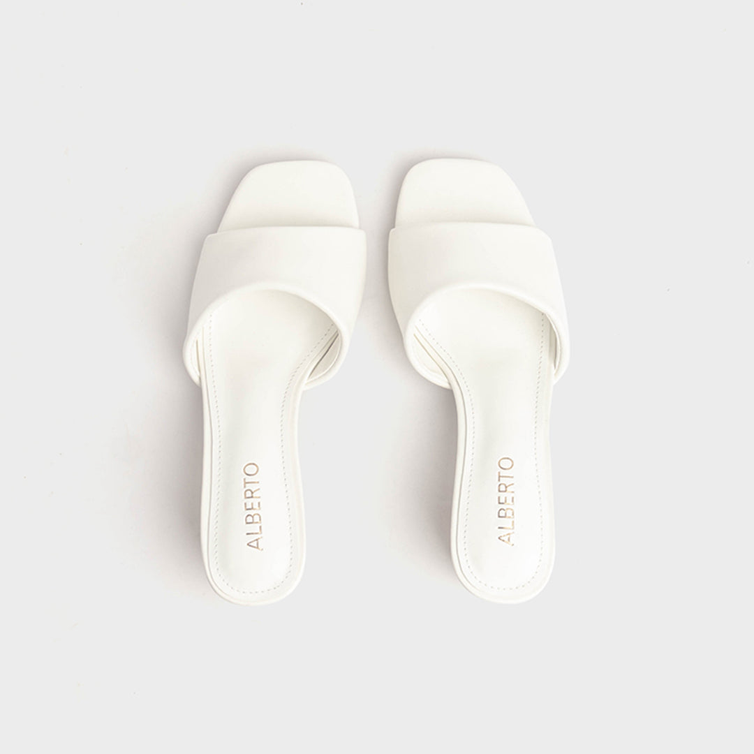 Alberto Women's Cherry Plain Heeled Sandals