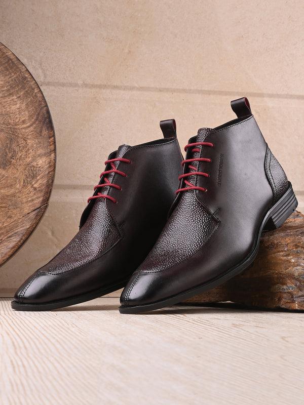 alberto torresi Alberto Torres Genuine Leather Chukka Boot