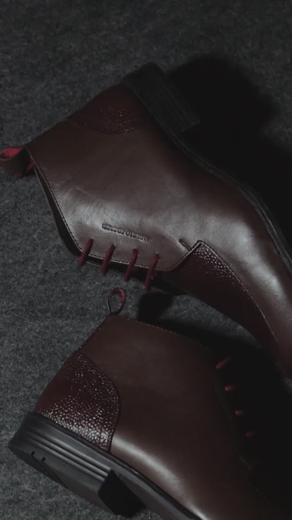 Alberto Torresi Alberto Torres Genuine Leather Chukka Boot