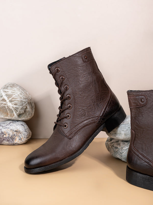 Alberto Torresi Alberto Torresi Barcus Brown Ankle Boots