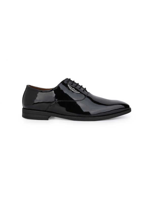 Alberto Torresi Alberto Torresi Black Patent Lace Up Formal Shoes