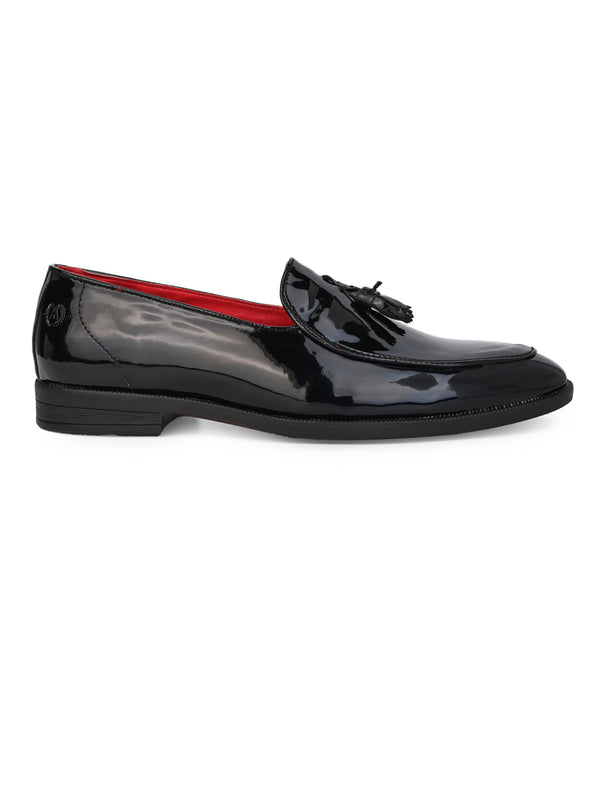 Alberto Torresi Alberto Torresi Black Patent Tassel Loaffer