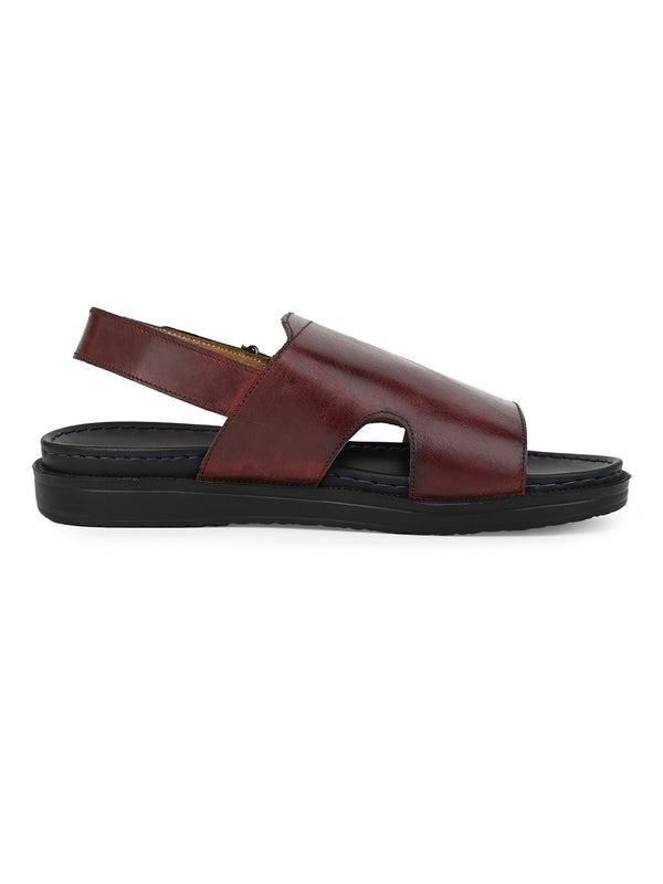 Alberto Torresi Alberto Torresi Bordo Genuine Leather Slingback Sandals For Men