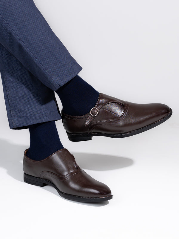 alberto torresi Alberto Torresi Dark Brown Slipon formal Shoes