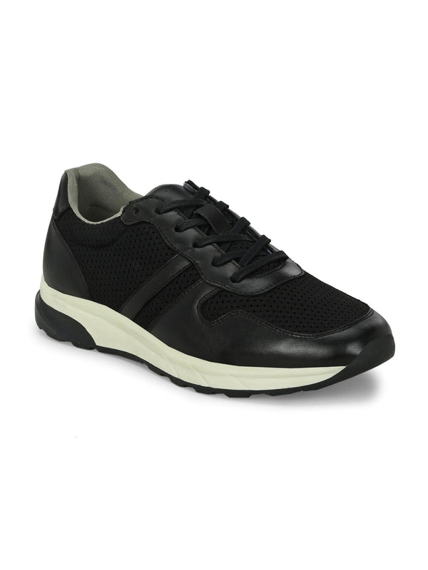 alberto torresi Alberto Torresi Genuine Leather 569 Black Sneakers