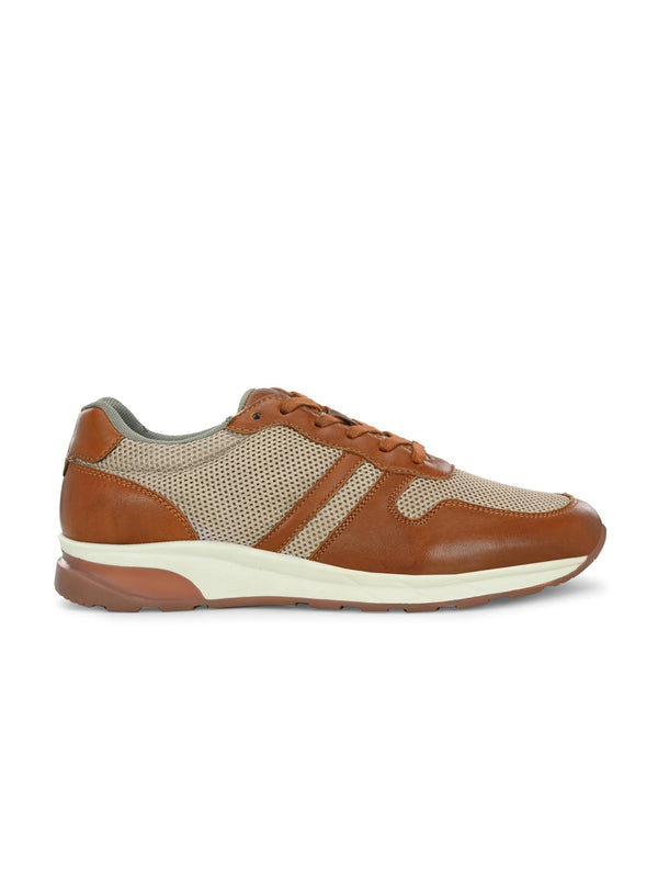 Alberto Torresi Alberto Torresi Genuine Leather 569 Tan Sneakers