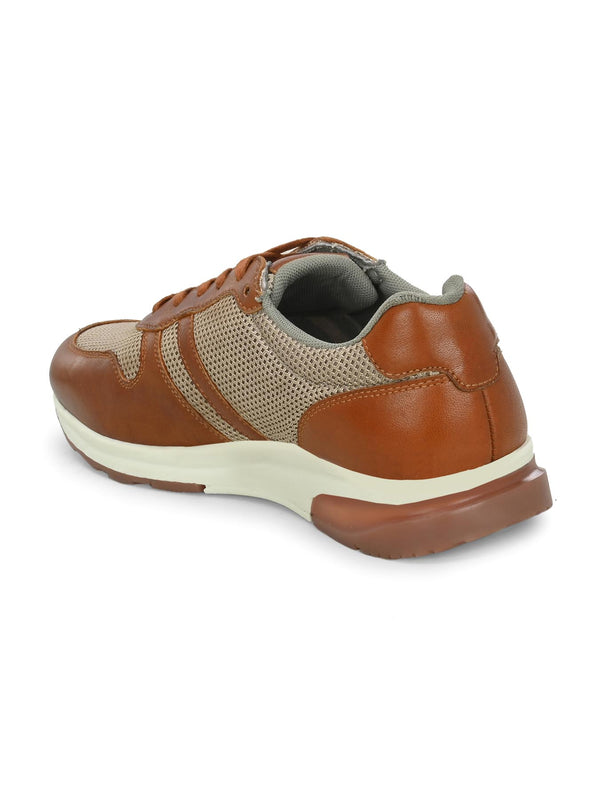 Alberto Torresi Alberto Torresi Genuine Leather 569 Tan Sneakers