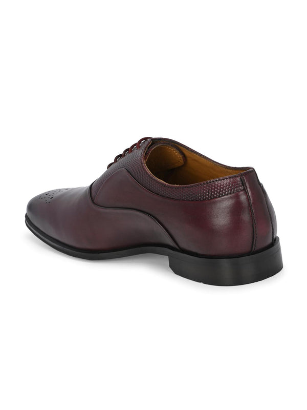 Alberto Torresi Alberto Torresi Genuine Leather 685 Bordo Office/ Dress Formal Lace Up Shoes