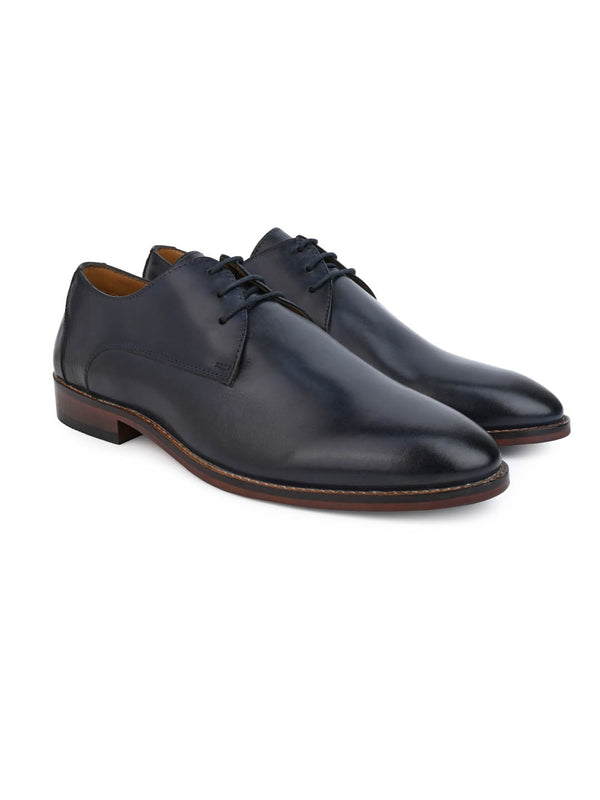 Alberto Torresi Alberto Torresi Genuine Leather Black Formal Derby Shoes