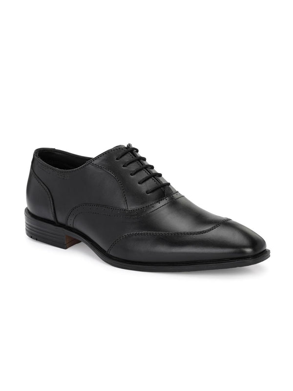 Alberto Torresi Alberto Torresi Genuine Leather Black Laceup Formal Shoes Oxford For Men