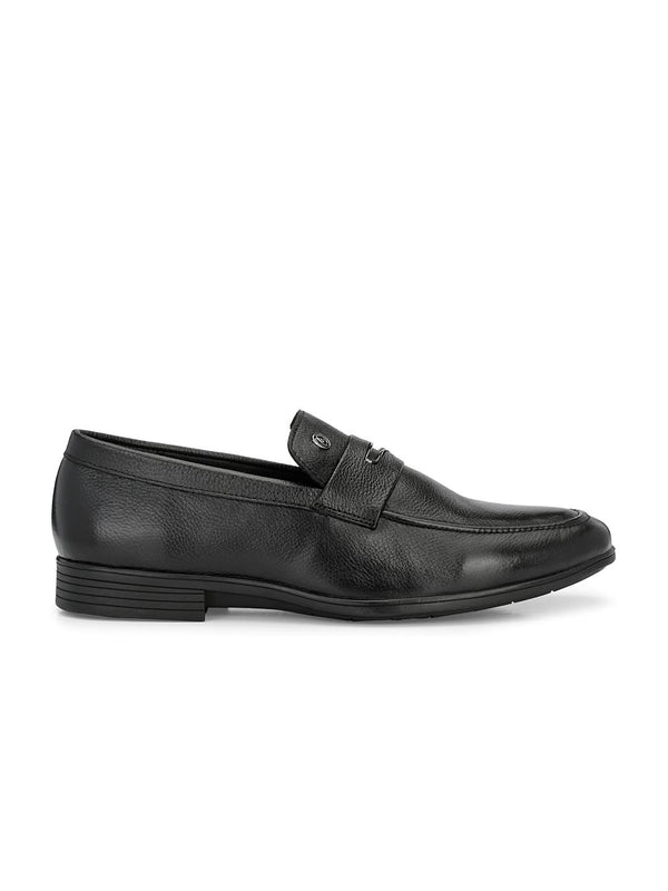 Alberto Torresi Alberto Torresi Genuine Leather Black Slipon Formal Shoes For Men