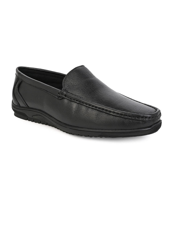 Alberto Torresi Alberto Torresi Genuine Leather Filter Series Rubber Sole With Padded Comfort Plain Loafers