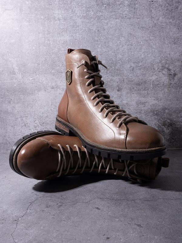 alberto torresi Alberto Torresi HEADON Series Devl 551 Robust TPR Sole Leather Long Boots