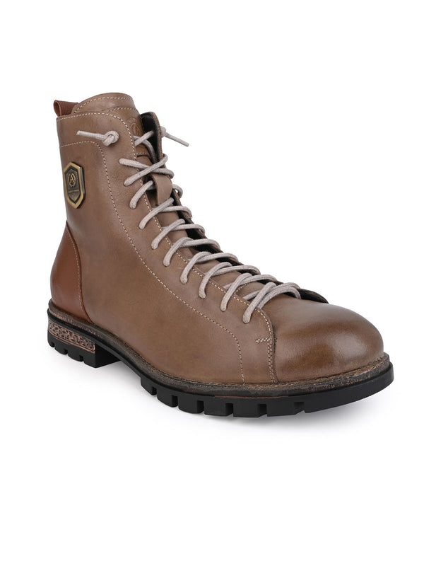 Alberto Torresi Alberto Torresi HEADON Series Devl 551 Robust TPR Sole Leather Long Boots