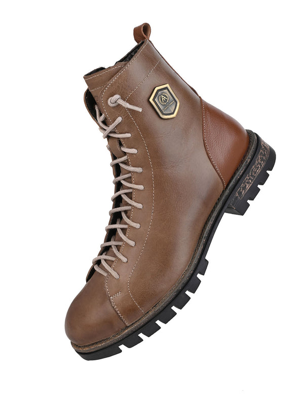 Alberto Torresi Alberto Torresi HEADON Series Devl 551 Robust TPR Sole Leather Long Boots