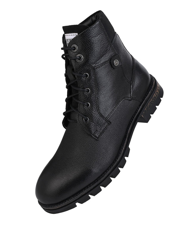 Alberto Torresi Alberto Torresi Headon Series Devl557 Mild Leather Long Lace Up Boots