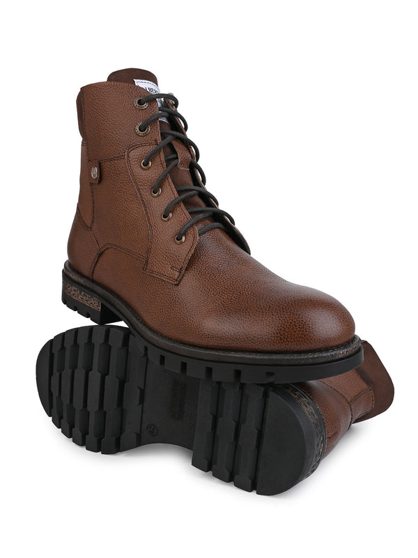 Alberto Torresi Alberto Torresi Headon Series Devl557 Mild Leather Long Lace Up Boots