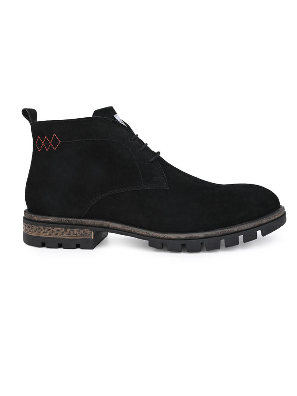 Alberto Torresi Alberto Torresi Headon Series Devl559 Genuine Suede High Tops For Men