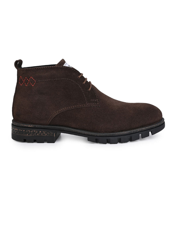 Alberto Torresi Alberto Torresi Headon Series Devl559 Genuine Suede High Tops For Men