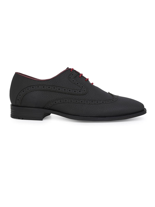 Alberto Torresi Alberto Torresi Matte Finish Black Formal Shoes