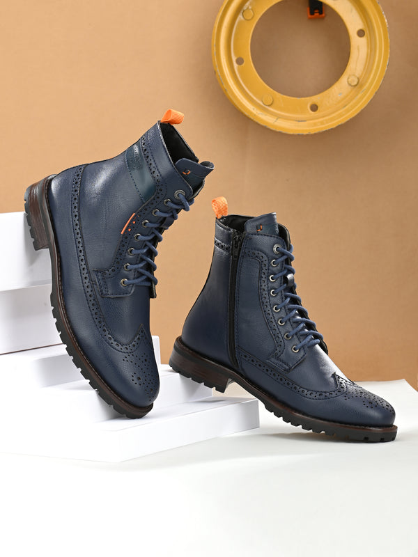Alberto Torresi Alberto Torresi Men Blue Zayn Boots