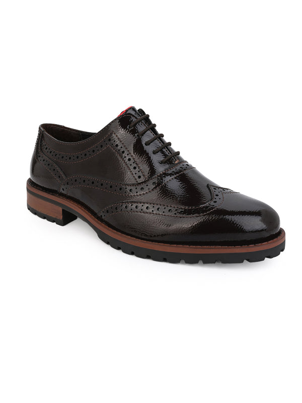 Alberto Torresi ALBERTO TORRESI MENS SEBESTIAN WING-TIP BROGUE SHOES FOR MEN