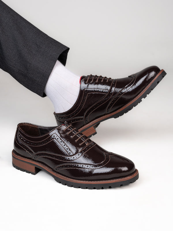 alberto torresi ALBERTO TORRESI MENS SEBESTIAN WING-TIP BROGUE SHOES FOR MEN