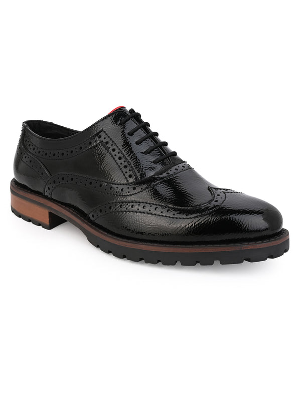 Alberto Torresi ALBERTO TORRESI MENS SEBESTIAN WING-TIP BROGUE SHOES FOR MEN