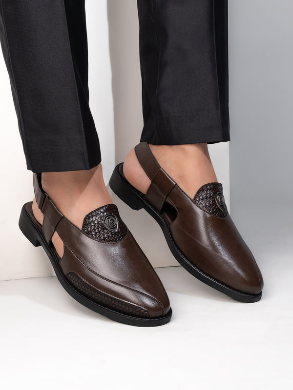 alberto torresi Alberto Torresi Peshawari Sandal With Padded Insole