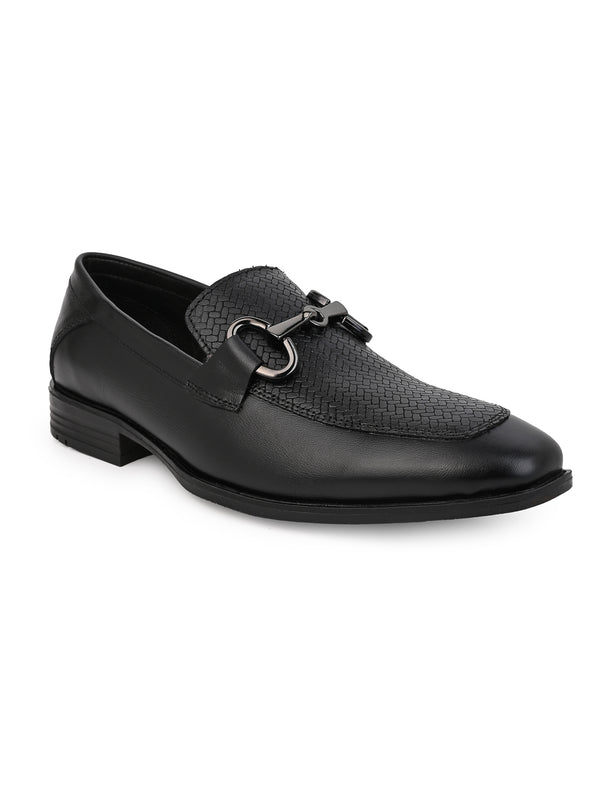 Alberto Torresi Alberto Torresi Premium Branded Horsebit Formal LeatherLoafer With TPR Sole And Heel Support