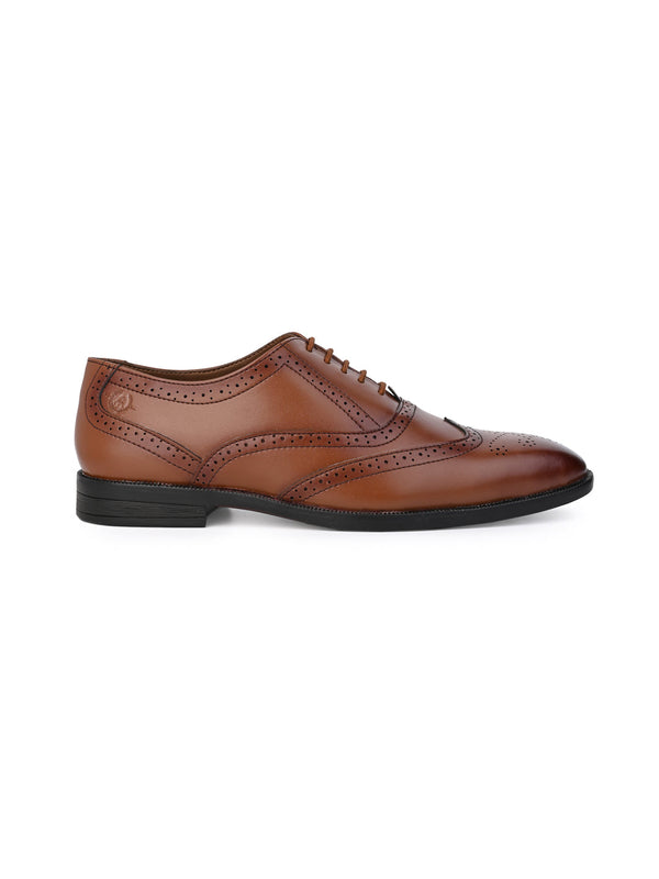 Alberto Torresi Alberto Torresi Tan Formal Brogue Shoes