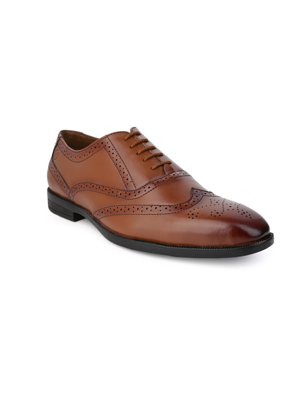 Alberto Torresi Alberto Torresi Tan Formal Brogue Shoes