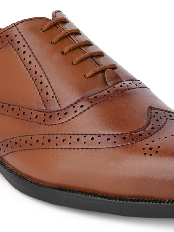 Alberto Torresi Alberto Torresi Tan Formal Brogue Shoes