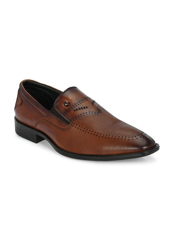 Alberto Torresi Alberto Torresi Tan Formal Shoe For Men