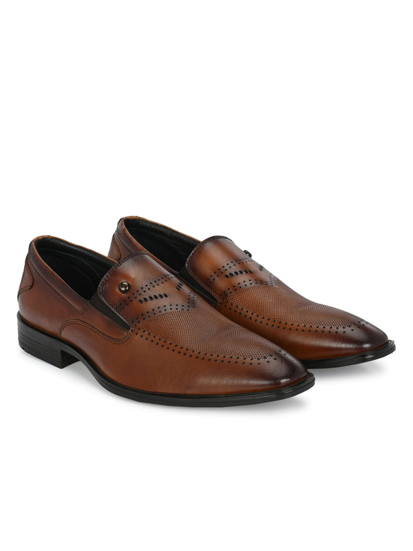 Alberto Torresi Alberto Torresi Tan Formal Shoe For Men